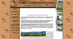 Desktop Screenshot of cobbcharolais.com